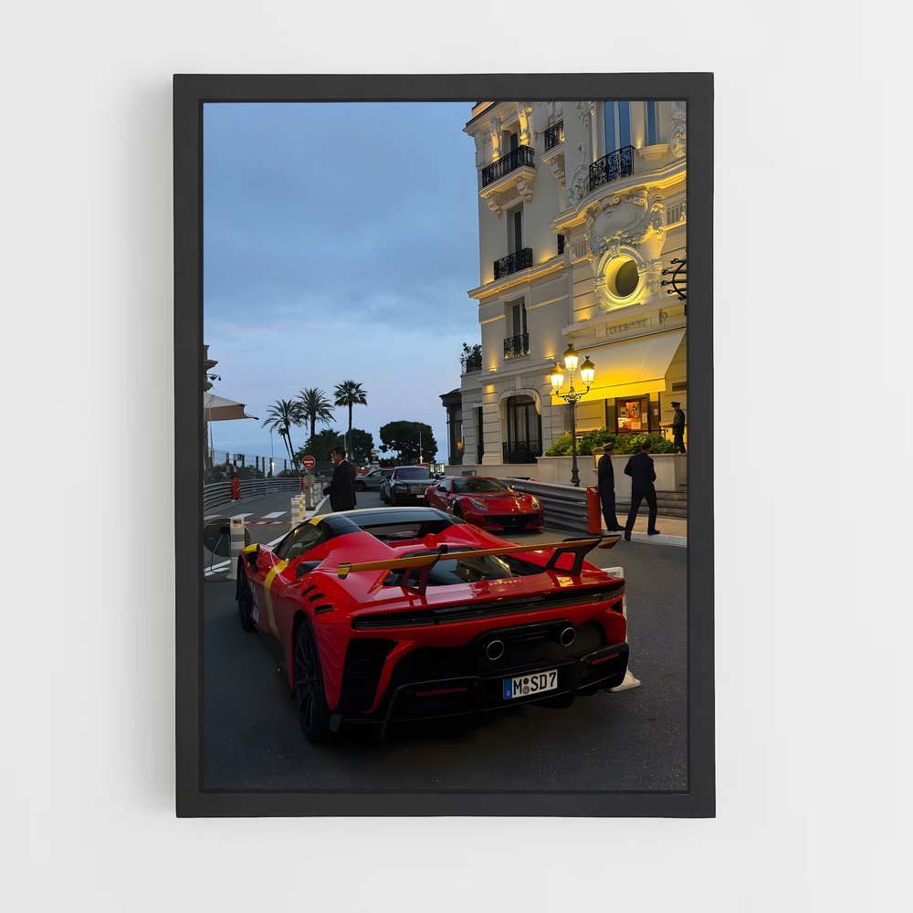 Poster Stradale Chaque – affiche Ferrari (vue 2)